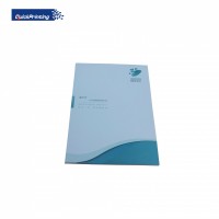 Customized design cover saddle stitched catalogue printing