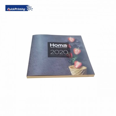 Professional custom high quality full color spot uv product catalogue printing