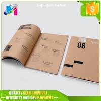 Top quality a4 / a5 / a6 manual / journal / magazine / catalogue / brochure / flyer / leaflet/ children book printing