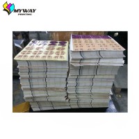 High quality material logo paper sticker printing