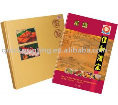 High Quality Hard Cover Restaurant Menu Board